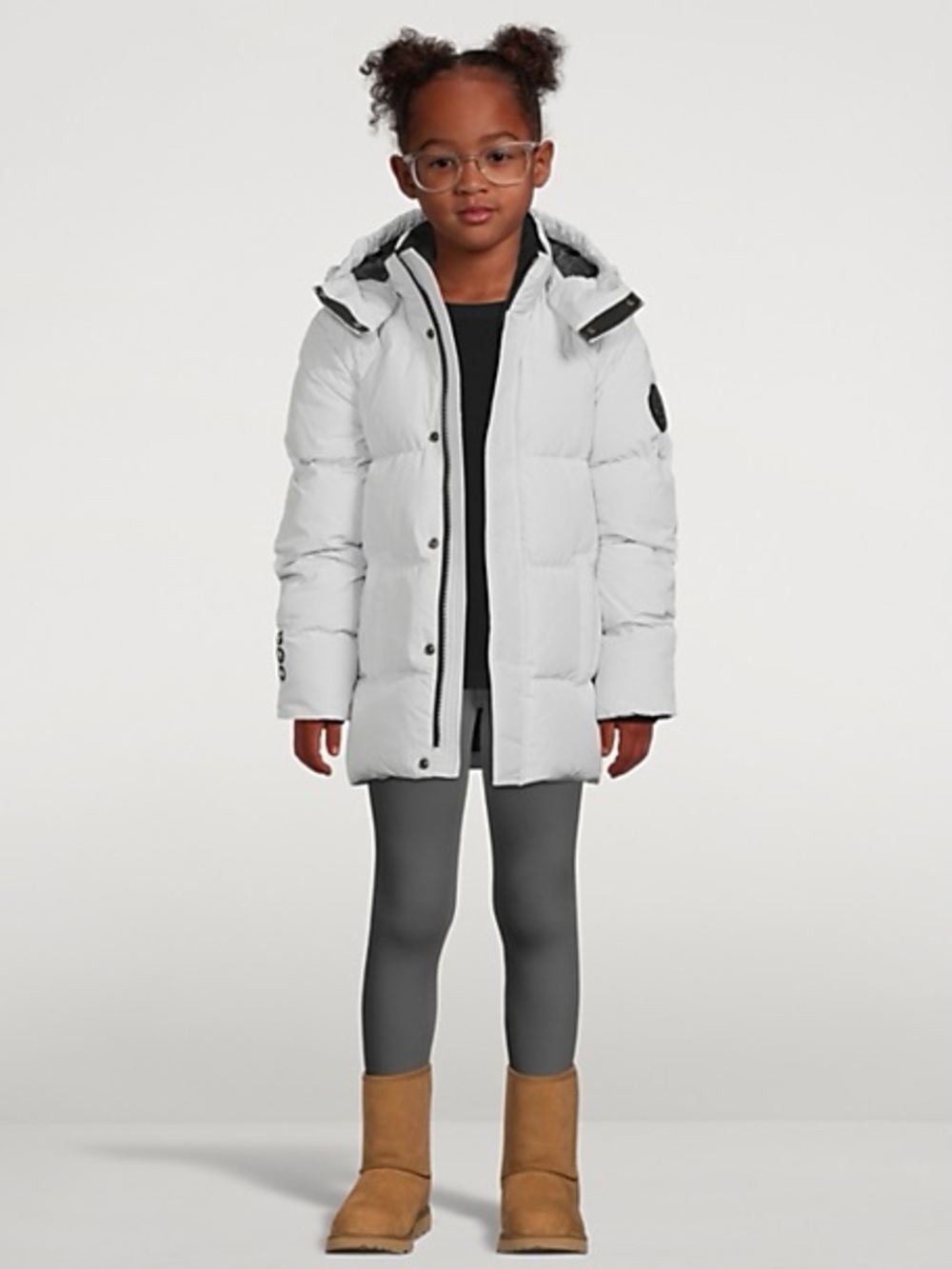 Moose Knuckles Kids Hooded Down Puffer Coat